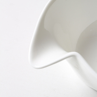 Assiettes profondes irrégulières en porcelaine fine écologique de haute qualité pour hôtels et événements