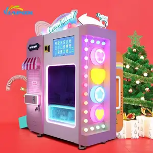 Hot Air Popper Automatic Cotton Candy Pop Corn Making Machine Snack Cart Small Popping Boba Machine