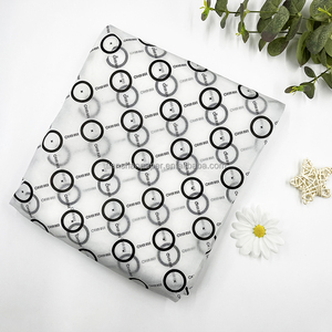 Custom <strong>Printed</strong> <strong>logo</strong> Tissue <strong>Paper</strong> Gift Clothes Fruit Box Packing Wrapping Tissue <strong>Paper</strong> White Tissue <strong>Paper</strong> for Gift <strong>Bags</strong> - Product Image 1
