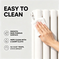 Radiateur auto-chauffant SLLS pour la maison, colonne verticale en acier minimaliste, décoratif, avec commande tactile, pour salon, chambre, hôpital