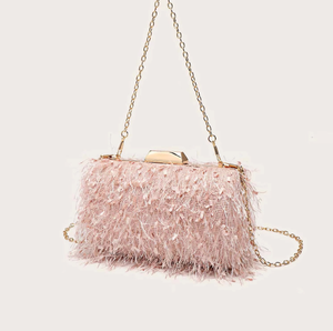 Pochette perlée faite main à imprimé léopard, sac tendance à motif animalier pour femme, sac à main perlé chic bohème - Product Image 5