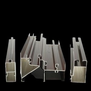 Marco de aluminio con revestimiento de bronce/polvo anodizado, Sección de aluminio 798, marco de aluminio - Product Image 5