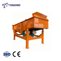 Équipement de séparation industriel certifié CE, machine de criblage vibratoire linéaire, tamis linéaire pour le tamisage du sable, de la poudre et des engrais