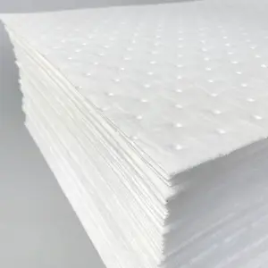 Meltbown Oil Absorbent Pad Chemical Absorbent Mat Universal Absorbent Mat