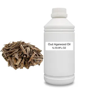 Groothandel Bulk Prijs 100% Puur Natuurlijke Indian Agarwood Oud Olie Voor Huidverzorging Kaars Parfum Maken