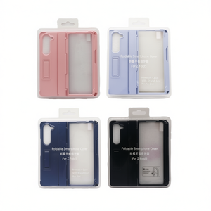 Funda plegable para smartphone Z Fold5, carcasa protectora con soporte y ranura para bolígrafo - Product Image 2