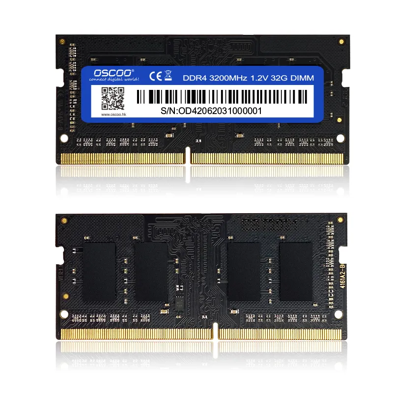 OSCOO DDR RAM Memoria Sodimm 2400mhz 2666mhz 3200mhz 1.2V 4GB 8GB 16GB Memoria DDR4 Ram Memory for Laptop Notebook