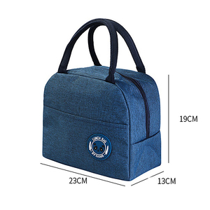 Women Men School Office Portable Thermal Food Insulated Mini Picnic Cooler Lunch Bags - Product Image 2