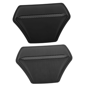 Universal Decorative Air Intake Scoop Bonnet Vent <b>Cover</b> ABS Car Hood Vent Scoop Exterior Accessory Sticker - Product Image 3