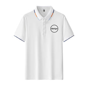 Camisetas de Algodón Piqué de Alta Calidad con Bordado, Camisetas Casuales para Gimnasio, Camisetas Polo de Compresión para Hombre, Venta al Por Mayor OEM - Product Image 2