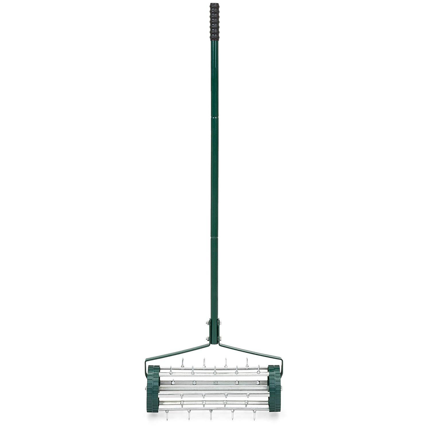 HANDY Steel Lawn Aerator Gardening Tool with 27 Spikes and Roller Box · image 2