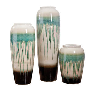 Vase à fleurs <span class=keywords><strong>en</strong></span> céramique de <span class=keywords><strong>grande</strong></span> <span class=keywords><strong>taille</strong></span>, créatif et de style europé<span class=keywords><strong>en</strong></span>, grands pots <span class=keywords><strong>en</strong></span> céramique adaptés à la décoration d'hôtel - Product Image 1