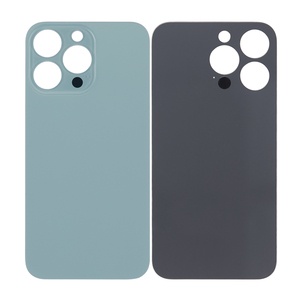 Pièces de rechange en gros à bas <span class=keywords><strong>prix</strong></span> pour coque <span class=keywords><strong>arrière</strong></span> de smartphone, verre de réparation avec grande ouverture pour appareil photo, design en barre, boîtier <span class=keywords><strong>arrière</strong></span> pour <span class=keywords><strong>13</strong></span> Pro, adhésif OEM - Product Image 1