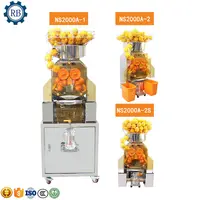 High Efficiency orange juice make machine small scale citrus fruit juice extracting production machine for fruit shop