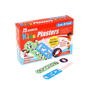 Gesso Ferida Médica de Primeiros Socorros à prova d' água, Impressão Personalizada Band Aid Fornecedor, Bandagem Adesiva Dos Desenhos Animados Tira - Product Image 2