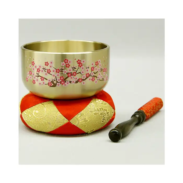 사원 현대 도매 장식 금속 구리 노래 그릇