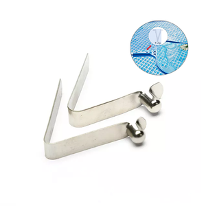 Trung quốc sản xuất phẳng thép không gỉ kim loại ống push button khóa mùa xuân Clip - Product Image 3