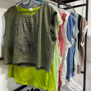 Camisetas Deportivas Usadas al por Mayor para Hombre, Camisetas sin Mangas Transpirables para Fitness, Chalecos Deportivos Casuales Vintage, Ropa <span class=keywords><strong>de</strong></span> <span class=keywords><strong>Segunda</strong></span> <span class=keywords><strong>Mano</strong></span> - Product Image 2