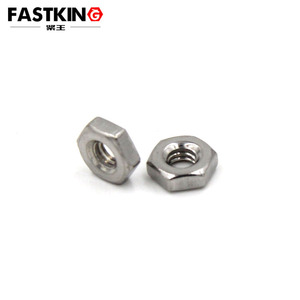 Tuercas hexagonales delgadas <span class=keywords><strong>de</strong></span> acero inoxidable 304 estándar M3-M48, tipo Frosh <span class=keywords><strong>Kola</strong></span> Nut ISO4036 - Product Image 4