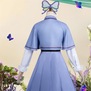 Disfraz de <span class=keywords><strong>Cosplay</strong></span> de Anime Demon Slayer <span class=keywords><strong>Kochou</strong></span> Kanae, Estilo Lolita con Vestido de Mariposa, para Fiestas de <span class=keywords><strong>Cosplay</strong></span>, Superventas - Product Image 4
