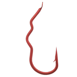 Thiết kế mới 1 #2 #3 #4 #5 #6 #7 #8 #9 #10 #11 #12 #13 #14 # tùy chỉnh Carbon thép gai Worm Hook lure Bass Móc Câu Cá - Product Image 5