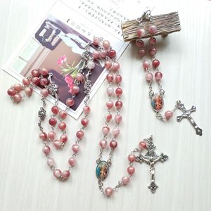 묵주 카톨릭 십자가 예수 그리스도 용품 묵주 목걸이 - Product Image 1