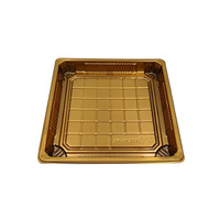 JY-81209 Best Seller Boîte à sushi rectangulaire jetable en plastique PS avec couvercle transparent Boîte à sushi