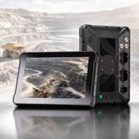 Tablette Android 13 OEM ODM avec GPS intégré, 4G, WiFi, BT, module RTK avec précision GPS de 2,5 cm, caméra AHD pour solution de sécurité dans le secteur de la construction