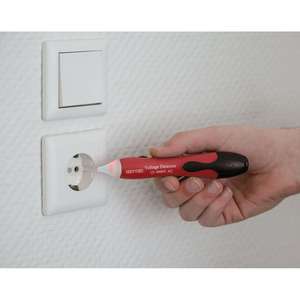 Heytec 5081428เครื่องทดสอบแรงดันไฟฟ้าแบบไม่สัมผัส12-1000โวลต์ - Product Image 2