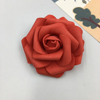 HSJ Meilleures ventes Têtes de roses artificielles en mousse PE de 8 cm pour décoration de mariage, mini roses en mousse