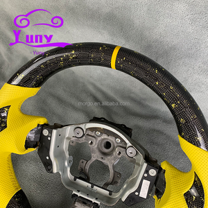 Volante de Fibra de Carbono Personalizado para Autos Nissan con Detalles para Nissan 370 370z Nismo Z34, Diseño Estilo Racing - Product Image 2