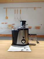 Extracteur de jus centrifuge électrique en acier inoxydable pour usage domestique, avec fonction purée, auto-nettoyant, moteur AC, pour fruits et viande, pour l'exportation.