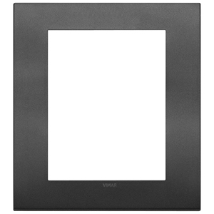 Vimar Classic 8M Placca Opaca Grafite 18.5x18.5mm Accessorio per Cablaggio - Product Image 1