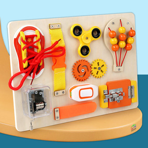 Tavola delle Attività Montessori Unisex di Alta Qualità, Giocattolo Educativo in Legno a Forma di Balena, Logo Personalizzabile, Certificato CE EN71, <span class=keywords><strong>Giochi</strong></span> per Bambini 2-<span class=keywords><strong>4</strong></span> <span class=keywords><strong>Anni</strong></span> - Product Image 2