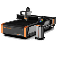 Découpeuse laser à fibre Max 2000W 3015 avec commande CNC 3 axes Cypcut, prise en charge AI/BMP, zone de travail 1500x3000mm pour la découpe de métaux