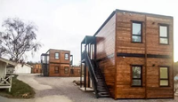 Maison modulaire en conteneur de 20 pieds, haute isolation, écologique, préfabriquée