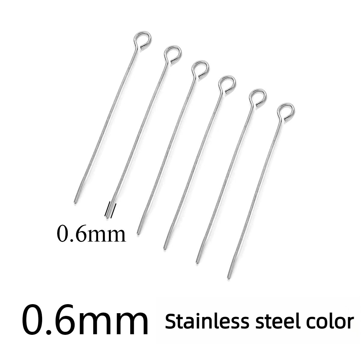 06 wire diameter - steel silver color
