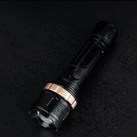 Fabricant Vente en gros Lampe de poche LED Taille L Zoomable Projecteur extérieur avec fonction étanche Corps de lampe ABS