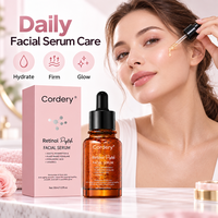 Sérum pour le soin de la peau Cordery, sérum hydratant pour le visage, sérum anti-âge hydratant pour le visage, OEM ODM, étiquette privée