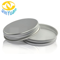 Bouchon à vis en aluminium personnalisable en usine 38/46/47 mm avec poignée latérale moletée, anti-fuite, pour bouteilles et bocaux à large ouverture, portable