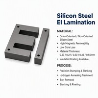 Lamelles d'acier au silicium EI superposées disponibles pour améliorer les performances globales du transformateur