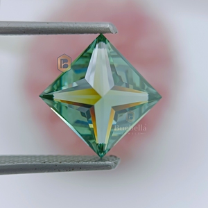 Joyería suelta popular de diamantes certificados de moissanita 1ct-20ct hecha a mano de corte brillante verde con certificados GRA - Product Image 5