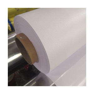 Vật liệu in kỹ thuật số biểu ngữ Flex nóng nhiều lớp frontlit bóng 300gsm 500D * 500D 9*9 3.20m 75m/r mẫu miễn phí - Product Image 2