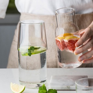 Taza de <span class=keywords><strong>desayuno</strong></span> de cristal de estilo japonés <span class=keywords><strong>para</strong></span> una persona, vaso de agua <span class=keywords><strong>para</strong></span> jugo de leche creativo - Product Image 3