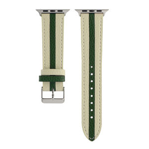 Correas de Cuero de Primera Calidad para <span class=keywords><strong>Apple</strong></span> Watch de 38 mm, 40 mm, 41 mm, 42 mm, 44 mm, 45 mm, Correa de Repuesto para iWatch Series 7, 6, 5, 4, 3 - Product Image 2