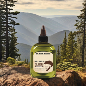 Marque privée OEM ODM soin de la <span class=keywords><strong>barbe</strong></span> hydratant adoucissant et antibactérien de haute qualité <span class=keywords><strong>huile</strong></span> de croissance de la <span class=keywords><strong>barbe</strong></span> en <span class=keywords><strong>ricin</strong></span> naturel - Product Image 2