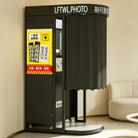 Cabina de Fotos Todo en Uno, Software para Máquina Expendedora, Autoservicio, Selfie Remoto, Proveedor de Alta Tecnología, PhotoBooth