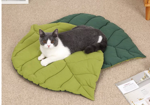 Cama para Perro en Forma de Hoja Personalizada, Sofá Suave para Mascotas, Colchoneta Acolchada para Cachorros, para Uso en Interiores del Hogar - Product Image 3
