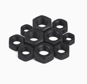 Độ bền kéo cao cấp 4.8 lạnh rèn Đen oxide Hex <span class=keywords><strong>Nut</strong></span> din934 Chất lượng cao hình lục giác các loại hạt từ Trung Quốc nhà máy nhà sản xuất - Product Image 6