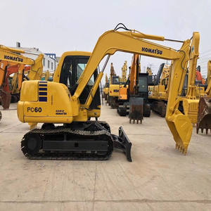 Excavatrice d'occasion de machines de terrassement de KOMATSU mini excavatrice utilisée par PC60-7 KOMATSU - Product Image 3